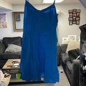 Light blue express summer sun dress